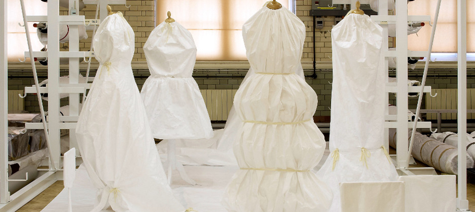 Embroidered garment detail