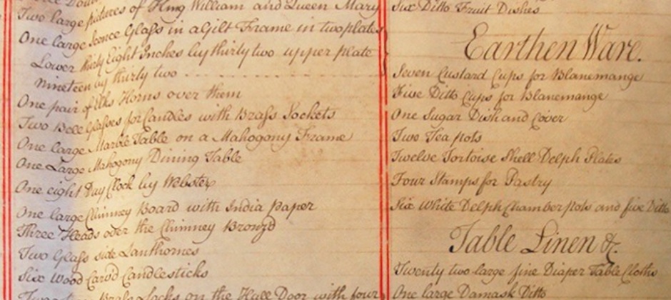 Inventory Stafford — historical textile