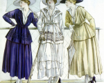 Design influence 1910. From https://commons.wikimedia.org/wiki/File:Chanel_jersey_casual_wear_1917,.jpg